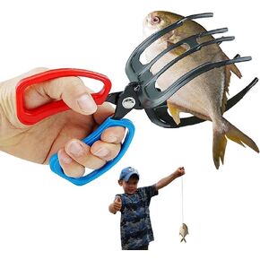 fishing pliers,3 Claw Fish Gripper,fishing claw gripper,Metal Fish Control Clamp,fish hook remover tool,fish lip gripper,fish,fishing,Fishing Gear,fishing equipment,Gift for Men,Fishing Accessories