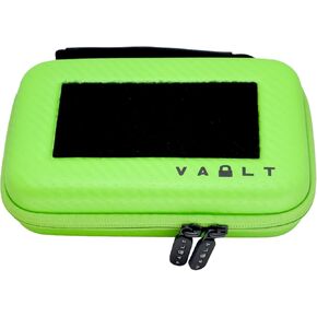 حقيبة سفر صغيرة واقية من Vault NANO باللون الأسود غير اللامع والكربون والكربون الأخضر والكربون الأبيض والكربون الأرجواني والكربون البرتقالي مع إغلاق بسحاب (الكربون البرتقالي)