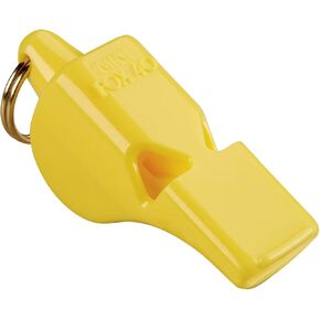 Fox 40 Original Mini Whistle with Lanyard, Yellow