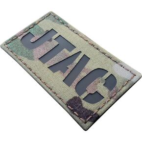 mult1cam JTAC Joint Terminal Attack Controller Air Support FAC Infrared IR 3.5x2 Tactical Morale Touch Fastener Patch