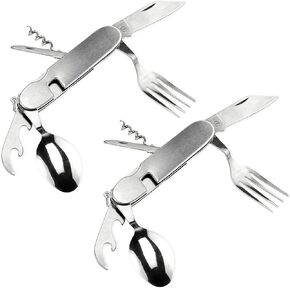 SE Survivor Series 7-IN-1 Multifunctional Camping Tool with Pouch - KC50