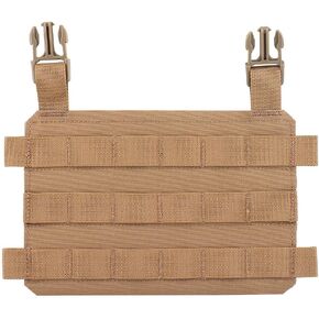 Molle Placard Hoop and Loop Front Flap Hanging Panel for Tactical Chest Rig Huntting Vest Plate Carriers
