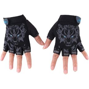 Luwint Fingerles Fishing Gloves, UV Sun Protection Lightweight for Men and Women
