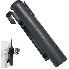 Cooler Fishing Rod Holder, Wall Mounted Fishing Pole Holder, Fishing Rod Rack Compatible with YETI Coolers and for RTIC Coolers, Cooler Accessory