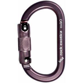 Rock Exotica Rocko Auto-Lock Black Carabiner C3A-B