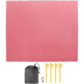 PATIKIL Sand Proof Beach Blanket, 59"x79" Waterproof Beach Mat Lightweight Sand Free Beach Mat Blanket for Picnic Travel Camping, Green