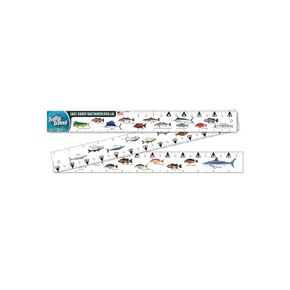East Coast ID Saltwater 36" Folding Fishing Ruler - Made in The USA