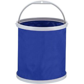 PATIKIL Collapsible Bucket, Folding Bucket Portable Foldable Water Container with Handle for Camping Fishing