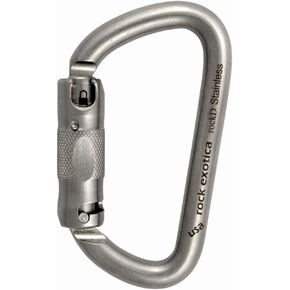 Rock Exotica Rock-D Auto-Lock Steel Carabineer C2S A