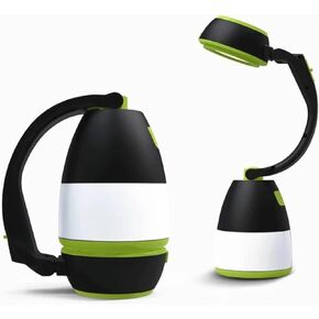 Elite Magic 3 in 1 Combo Lantern Multifunctional Flashlight Camping Light Desk Light New Upgrade Rechargeable Built in Lithium Battery 1 Pcs