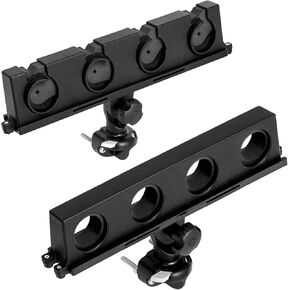 Rod Rack for Boat/360 ° rotatable rubber boat fishing boat inflatable boat multi row fishing rod frame multifunctional bracket base/Charging Boat Road Yaboat Rubber Boat Fishing Rod Frame