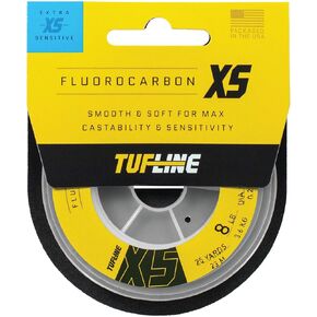 XS Fluorocarbon 25yds 15 Lb Test Clear