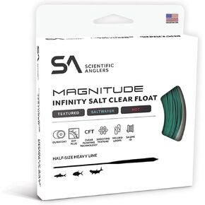 Scientific Anglers Magnitude Textured Infinity Salt Clear Full Float Saltwater Fly Line
