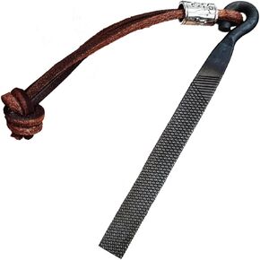File Striker with Leather for Ferro Rod Fire Starter Outdoor