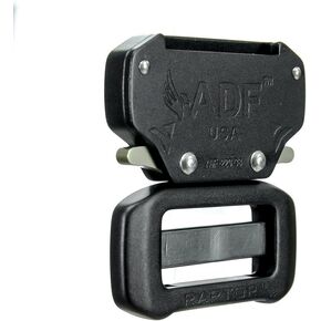 ADF® Raptor II 1.5" Tactical Military Police Aluminum Quick Release Trouser Shooter Rigger Hunting Sports Belt Buckle Black