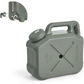 Naturehike Camping Water Container, 3.17/5.28 Gallon Portable Water Container with Spigot, Water Tank, Portable Emergency Water Storage Camp Water Jug for Camping, Hiking