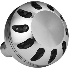 TEQIN Power Knob, Fishing Handle Knob for Saltwater Fishing, Aluminum Alloy Fishing Reel Handle Knobs, Replacement Knobs Handle Drill Fitment for Low-Profile Reel Spinning Fishing Reel 1# Large