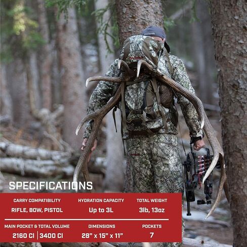 حقيبة ظهر للصيد من Badlands Sacrifice LS، مقاربة in Kuwait