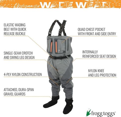FROGG TOGGS Pilot II Breathable Stockingfoot Chest Wader in Saudi Arabia