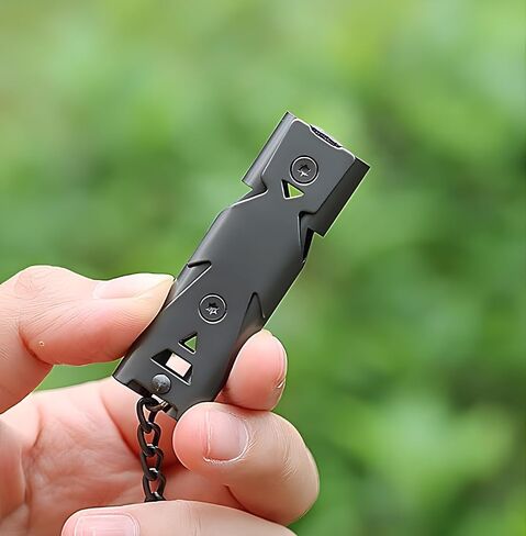 Stainless steel high-decibel three-tube training whistle pigeon whistle, bird whistle, bird training, pigeon training, rescue whistle, outdoor tool explosion high-frequency whistle in Saudi Arabia