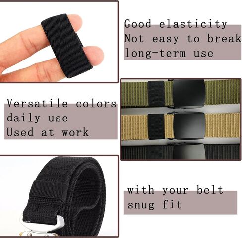 30 قطعة من حزام الحزام العسكري التكتيكي لدوريات الشرطة العسكرية حزام تعديل مرن للحزام/حقيبة الظهر/حزام السرج/منظمي حزام التثبيت وملحقات معدات الشرطة in Kuwait