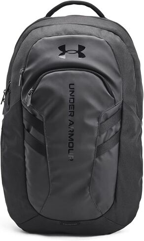 Under Armour Unisex, Hustle 6.0 Pro Backpack (003) Black Full Heather/Black/Black One Size Fits Most in Saudi Arabia
