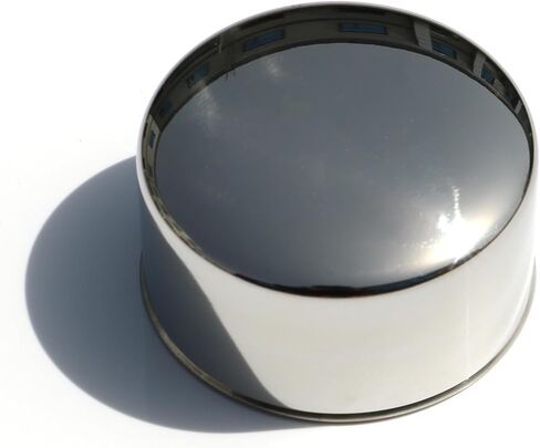 Mirror Polished 5oz Collapsible Cup Without Keychain 304 Stainless Steel 150ml Foldable Cup For Camping, Picnic, Fishing, Outdoor & Travel in Saudi Arabia