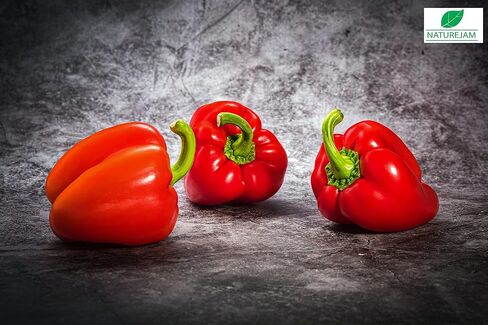 Red BELL Peppers 1 Pound Bulk Bag-Heat Sealed to Maintain Freshness-Crushed & Dried Spice Seasoning in Saudi Arabia