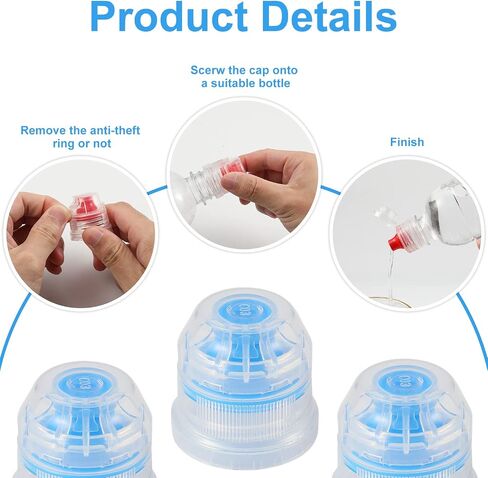 16pcs 28mm Push Pull Replacement Caps, Colorful Bottle Cover Replacement Flip Cover Plastic Replacement Push Pull Caps for Sport Water Bottle in Saudi Arabia