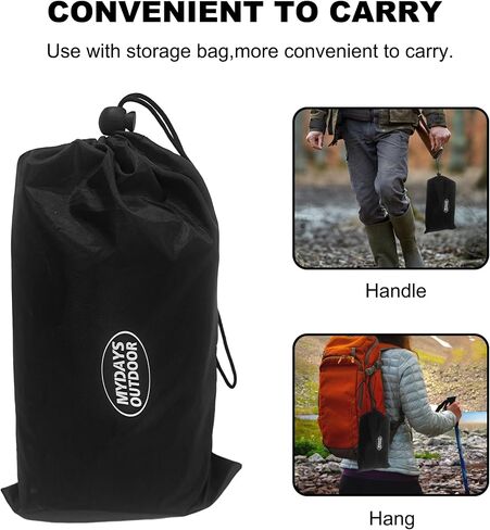 MDSTOP Portable Outdoor Toilet Solution, Durable & Versatile Strap with Buckle, Relieve Leg Fatigue and Free Your Hands, Suitable for Camping, Hiking, Fishing, Hunting in Saudi Arabia