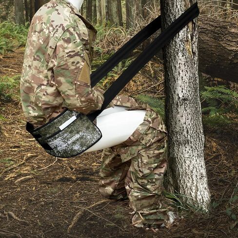 MDSTOP Portable Outdoor Toilet Solution, Durable & Versatile Strap with Buckle, Relieve Leg Fatigue and Free Your Hands, Suitable for Camping, Hiking, Fishing, Hunting in Saudi Arabia