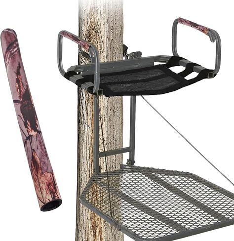 منصات السكك الحديدية حامل الشجرة، 18 بوصة منصات السكك الحديدية استبدال الأخشاب كامو Treestand الذراع مساند منصات الصيد شجرة حامل الملحقات لسلم ترايبود تسلق شجرة المدرجات in Kuwait