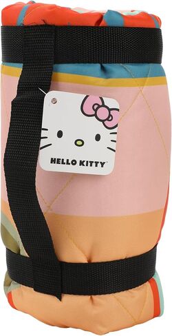 بطانية Bioworld Hello Kitty Off to Camp مقاومة للماء ومبطنة للتخييم in Saudi Arabia