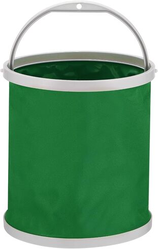 PATIKIL Collapsible Bucket, Folding Bucket Portable Foldable Water Container with Handle for Camping Fishing in Saudi Arabia