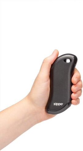 جهاز تدفئة اليد Zippo Black HeatBank 9s Rechargeale، باللون الأسود لمدة 9 ساعات، مقاس واحد (40512) in Saudi Arabia