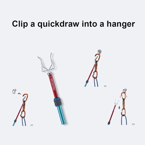 KAILAS Clip-Up EVO Stick Clip قابل للتمديد للتسلق in Kuwait