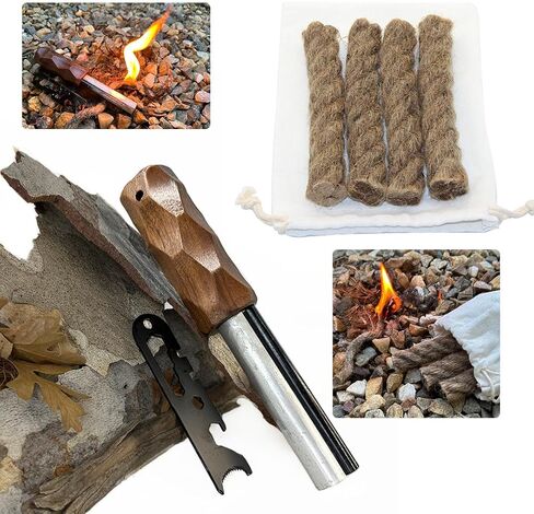 شركة. أداة إشعال الحرائق في حالات الطوارئ مع حبل صوفان مقاوم للعوامل الجوية in Kuwait