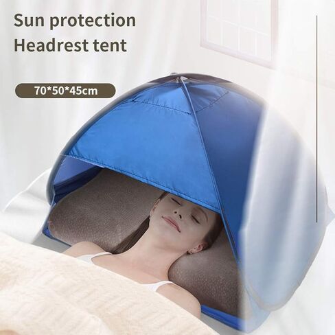 Beach Sun Shelter, Instant Sun Protection Canopy with Zippered, Beach Lounge Chair Boat, Mini Anti-UV Automatic Shade Tent Canopy for Outdoor Beach Picnic Camping(Style:M) in Kuwait