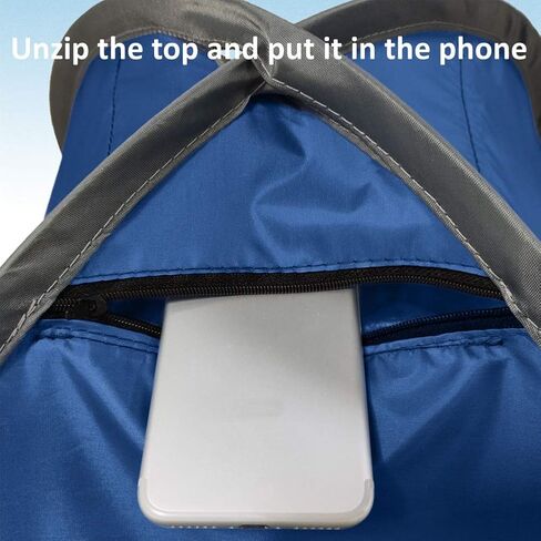 Beach Sun Shelter, Instant Sun Protection Canopy with Zippered, Beach Lounge Chair Boat, Mini Anti-UV Automatic Shade Tent Canopy for Outdoor Beach Picnic Camping(Style:M) in Kuwait