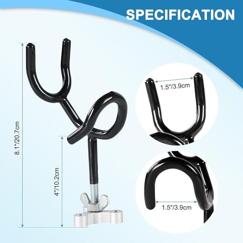 أصحاب قصبة الصيد للقارب 4 قطع من 20 درجة 4 بوصة بالتأكيد قبضة الصلب قضيب حامل القارب حامل قضيب الصيد مع قاعدة تركيب حامل قضيب القارب لصيد الأسماك in Kuwait