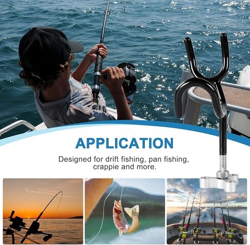 أصحاب قصبة الصيد للقارب 4 قطع من 20 درجة 4 بوصة بالتأكيد قبضة الصلب قضيب حامل القارب حامل قضيب الصيد مع قاعدة تركيب حامل قضيب القارب لصيد الأسماك in Kuwait