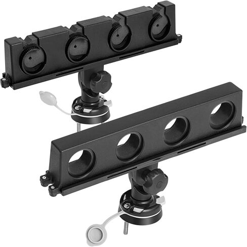 Rod Rack for Boat/360 ° rotatable rubber boat fishing boat inflatable boat multi row fishing rod frame multifunctional bracket base/Charging Boat Road Yaboat Rubber Boat Fishing Rod Frame in Saudi Arabia