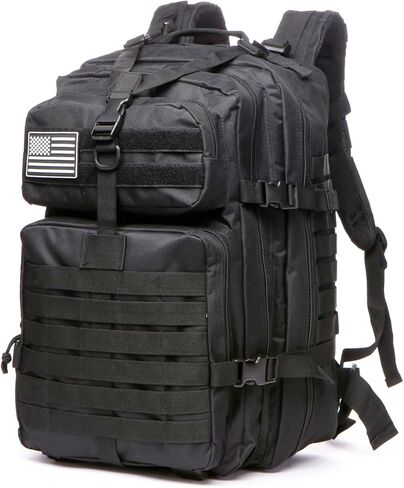 Thuram 45L Sturdy Nylon Waterproof Fishing Hunting Backpack Outdoor Military Rucksacks Tactical Sports Camping Hiking (ACU) in Saudi Arabia