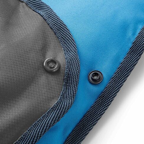 بطانية CORE يمكن ارتداؤها للاستخدام الخارجي | معدات تخييم مثالية للسفر والنزهات ورحلات الشاطئ والحفلات الموسيقية | تصميم لحاف قابل للتعبئة وقابل للغسل في الغسالة مقاس 70 بوصة × 58 بوصة in Kuwait