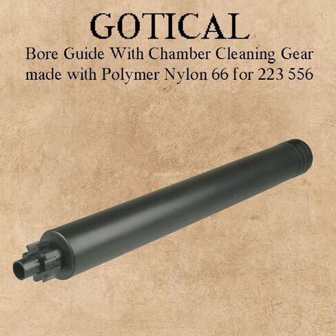 دليل تجويف Gotical مع معدات تنظيف الغرفة المصنوعة من نايلون البوليمر 66 لـ 223 556، شديد التحمل وسهل التركيب، دليل تجويف بوليمر لـ 223، أسود in Kuwait