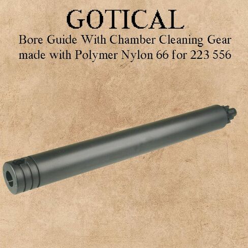 دليل تجويف Gotical مع معدات تنظيف الغرفة المصنوعة من نايلون البوليمر 66 لـ 223 556، شديد التحمل وسهل التركيب، دليل تجويف بوليمر لـ 223، أسود in Kuwait