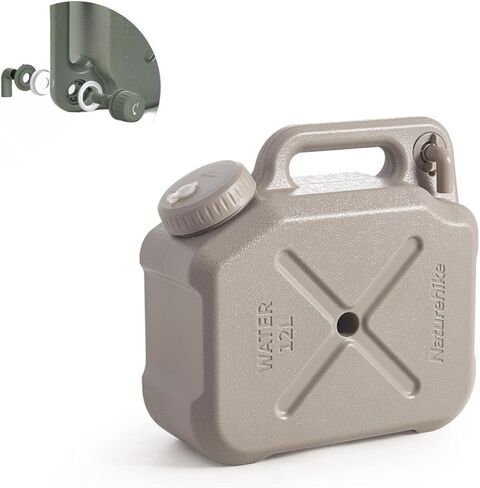 Naturehike Camping Water Container, 3.17/5.28 Gallon Portable Water Container with Spigot, Water Tank, Portable Emergency Water Storage Camp Water Jug for Camping, Hiking in Saudi Arabia