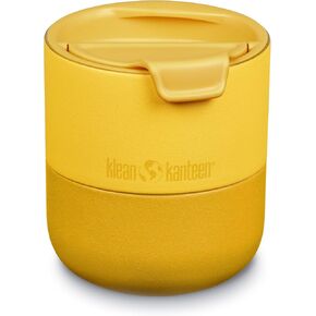 Klean Kanteen Rise Lowball Tumbler Flip Lid Insulated Mug 296 ml in Autumn Glaze 1010168