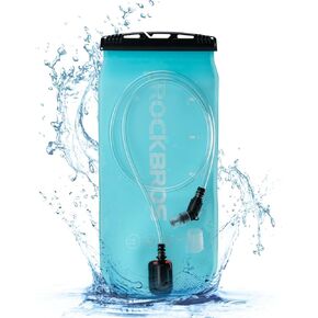 ROCKBROS Hydration Bladder 2L Water Reservoir Leakproof Water Bladder BPA Free Hydration Pack Bladder Large Opening Water Storage Bladder Bag for Cycling Hiking