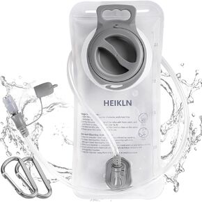 Hydration Bladder, 2L-3L Water Bladder for Hiking Backpack Water Storage Bag Reservoir, BPA Free Water Pouch Hydration Pack Replacement for Bicycling Cycling Hiking Camping Hunting Running